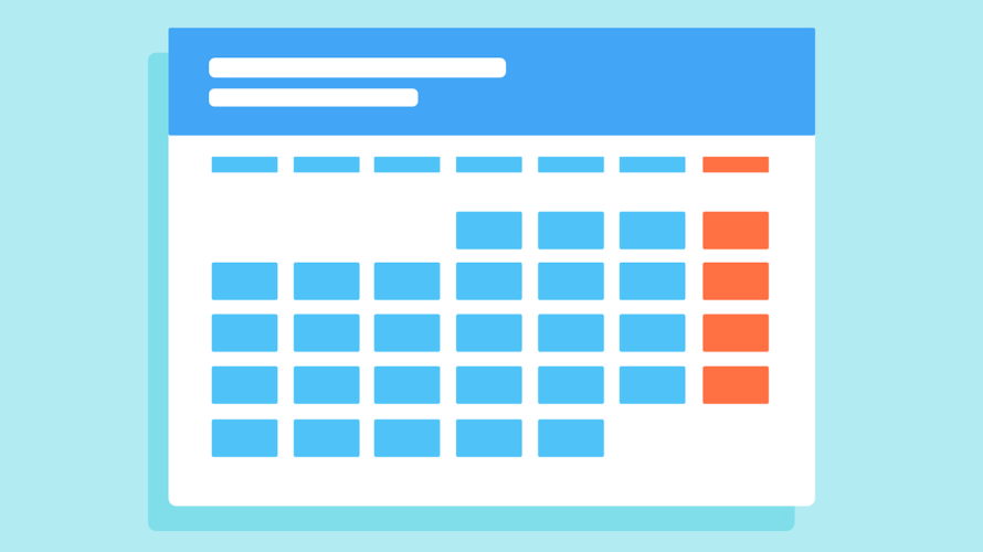 Customize Google Calendar to make it easy to see and A4-size printer-friendly