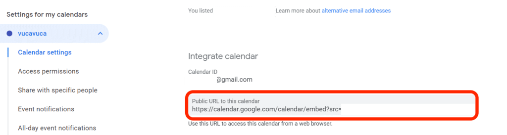 Customize Google Calendar to make it easy to see and A4 size printer